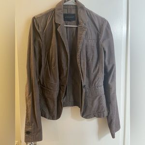 Banana Republic Gray Corduroy Jacket